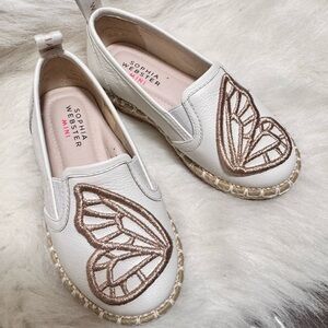 Sophia Webster Butterfly Espadrille Toddler Shoes Girls Size 25
